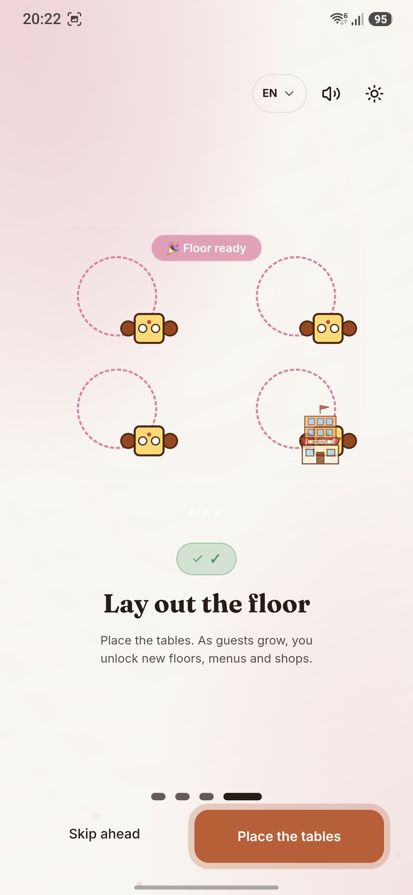 Lay out your floor