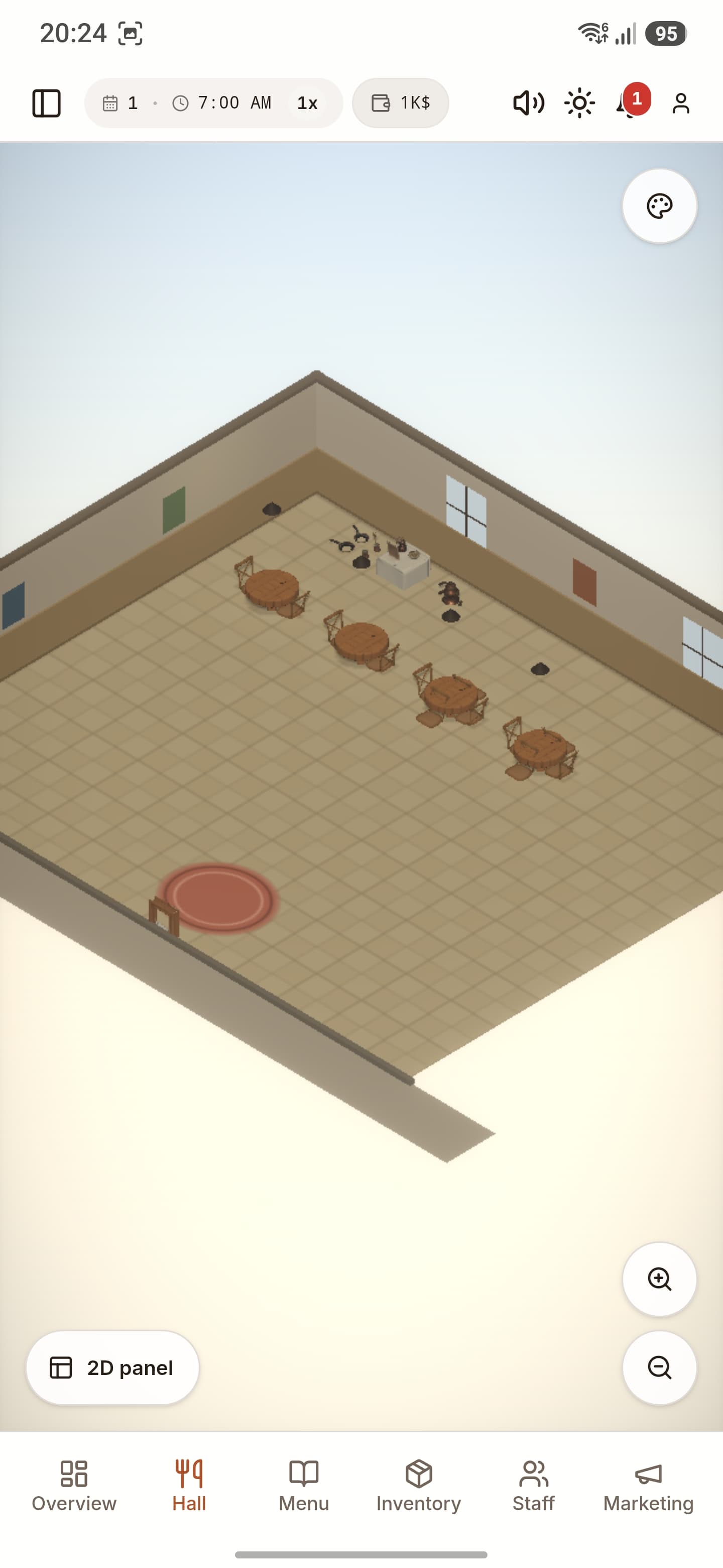 Design your floor in 3D